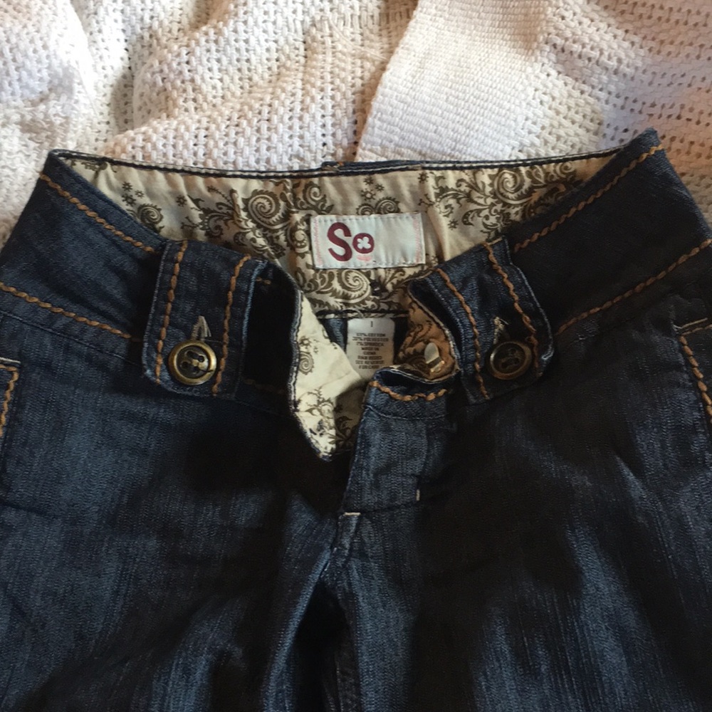 SO jeans size 1